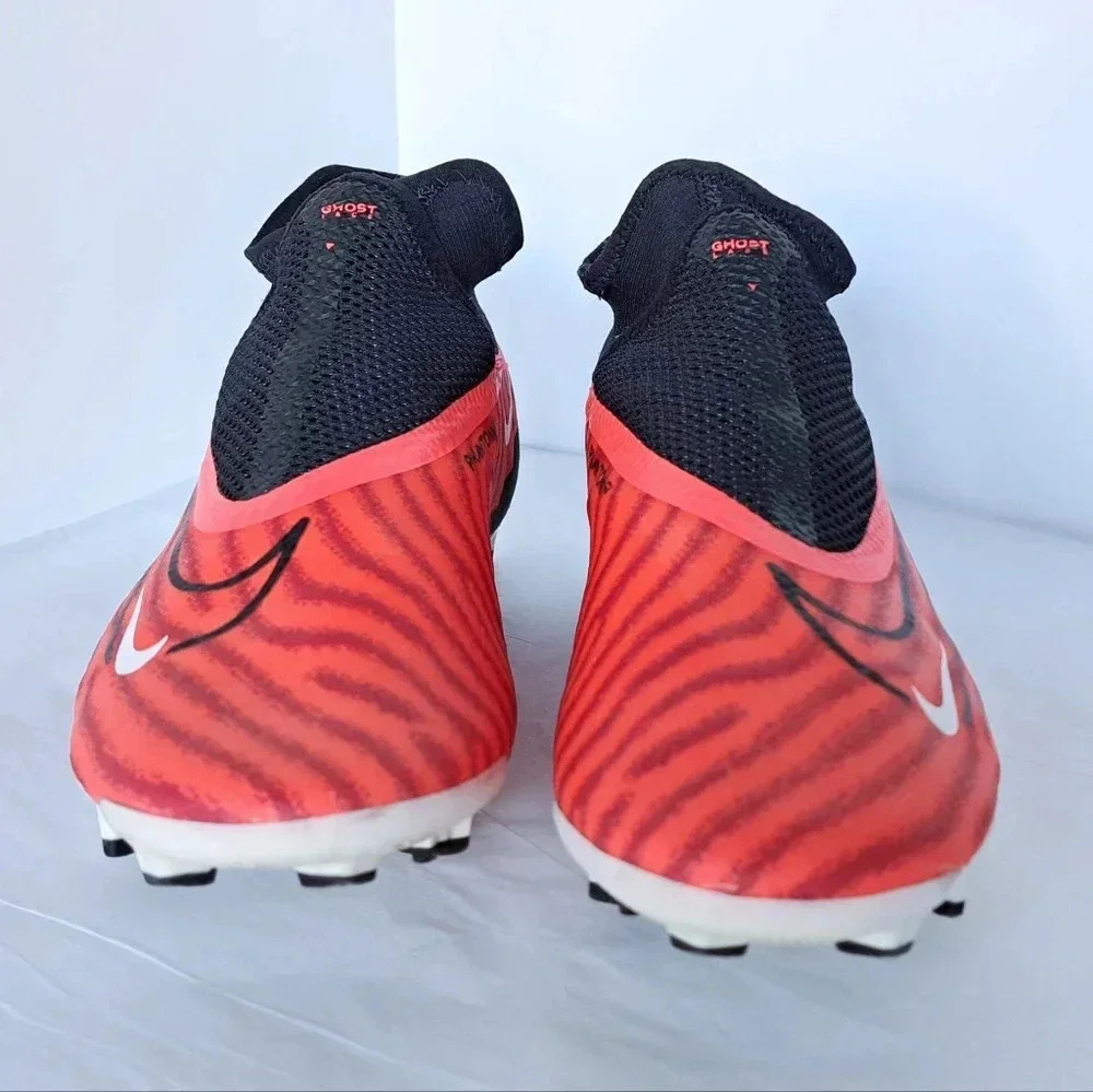 Nike Phantom GX Pro Firm Ground Soccer Cleats Bright Crimson/Black Size 5.5/23cm - Picture 3 of 8